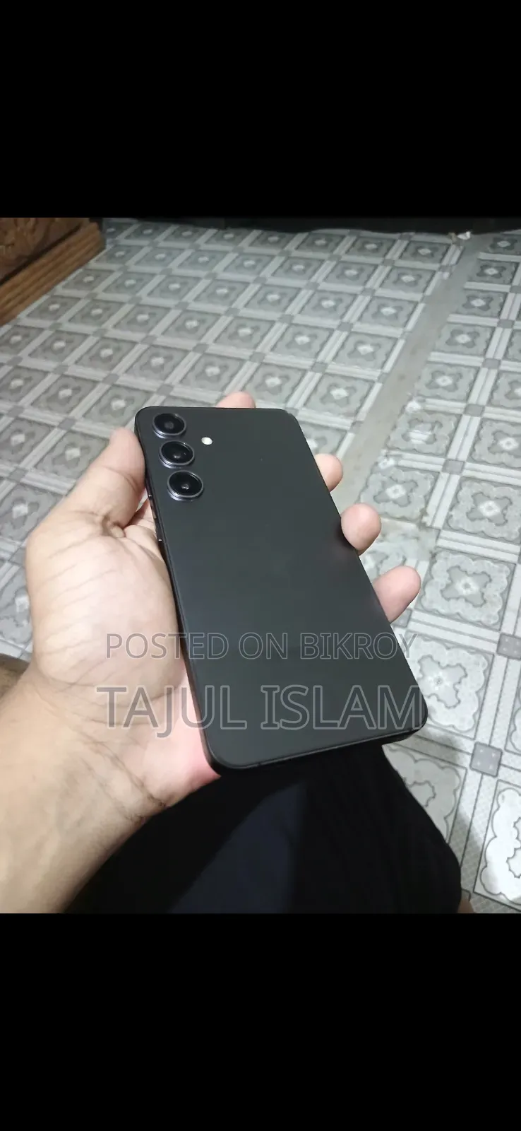স্যামসাং গ্যালাক্সি এস২৪ ১২৮ জিবি ব্ল্যাক