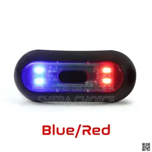 Koso Helmet Light, Motorcycle Helmet Back Night Light, LED Helmet Back
