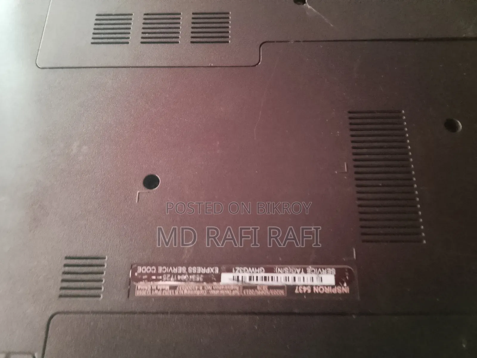 ল্যাপটপ Dell Inspiron 15 8GB Intel Core I3 HDD 500GB