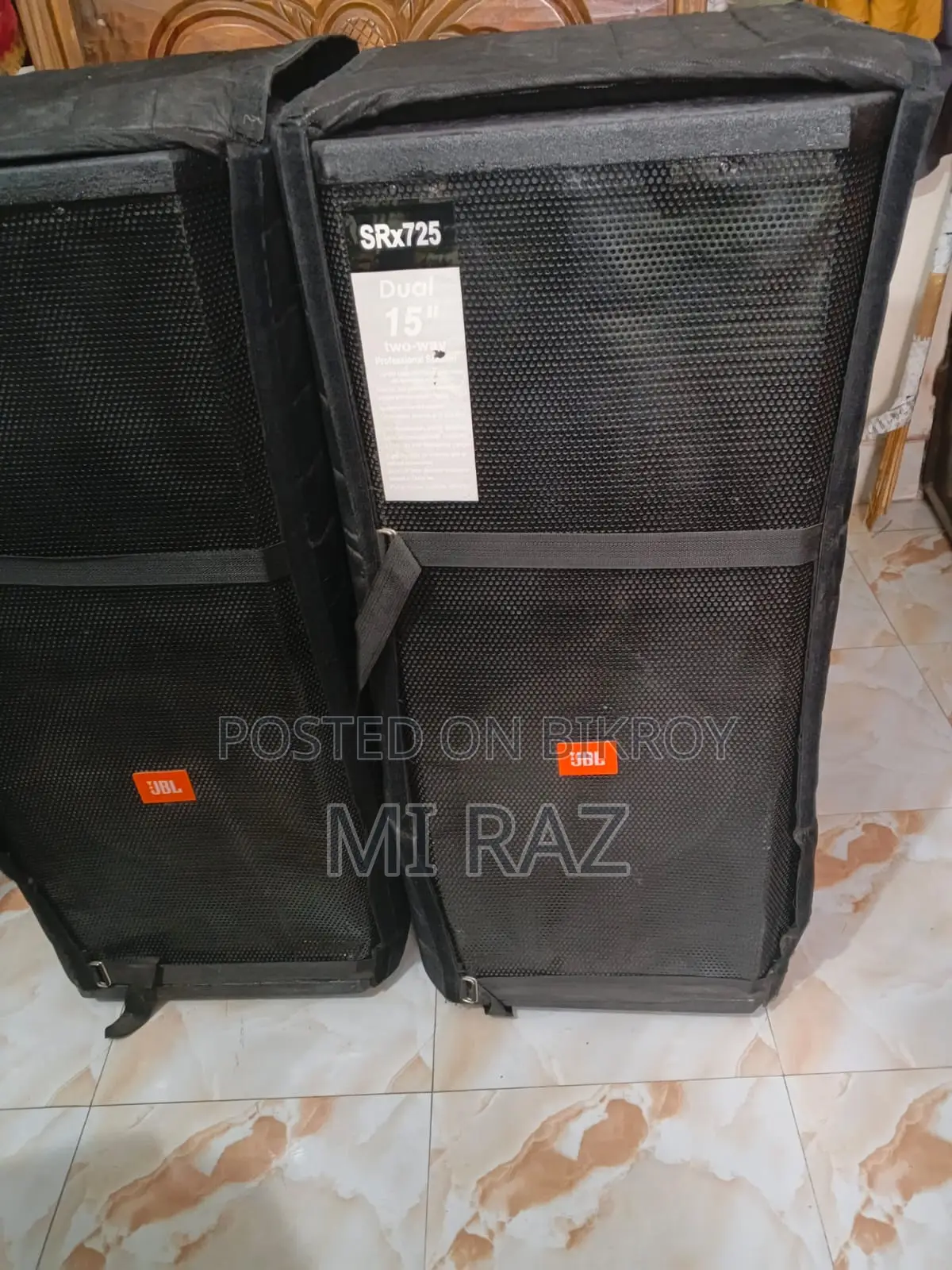 Custom 15" Speaker + Amplifier Combo (Sp-02)