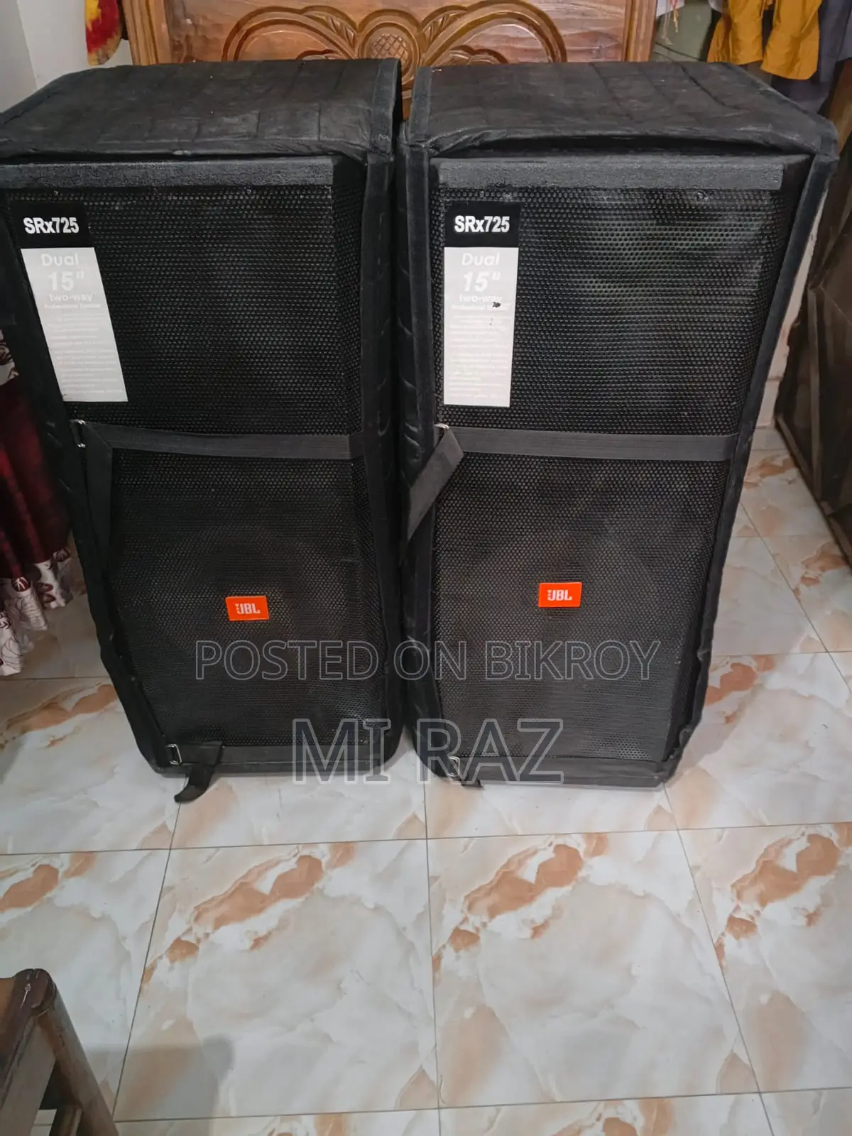 Custom 15" Speaker + Amplifier Combo (Sp-02)