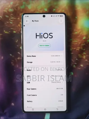 Tecno Camon 40 256 GB Green