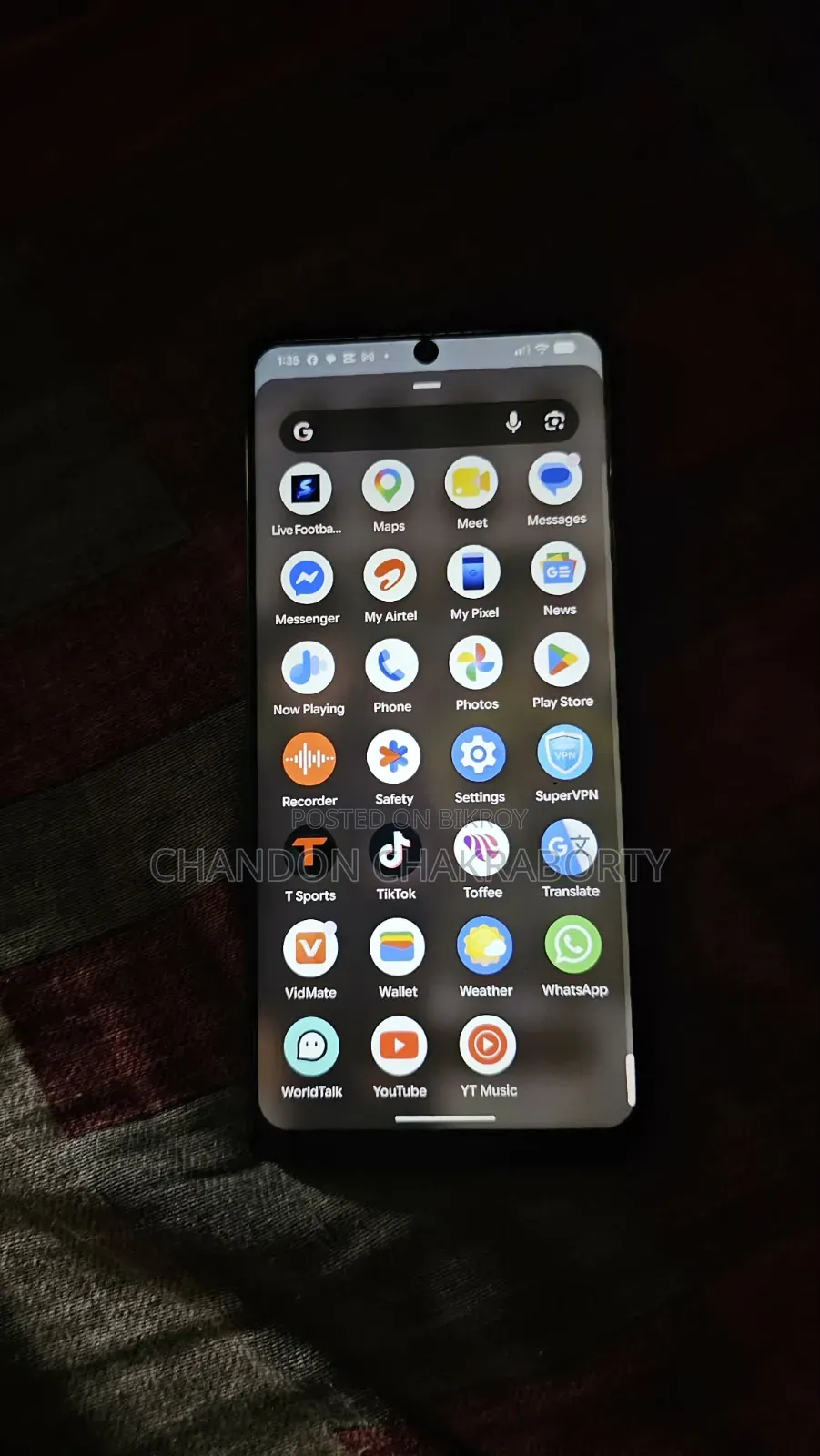 Google Pixel 6 Pro 128 GB Black