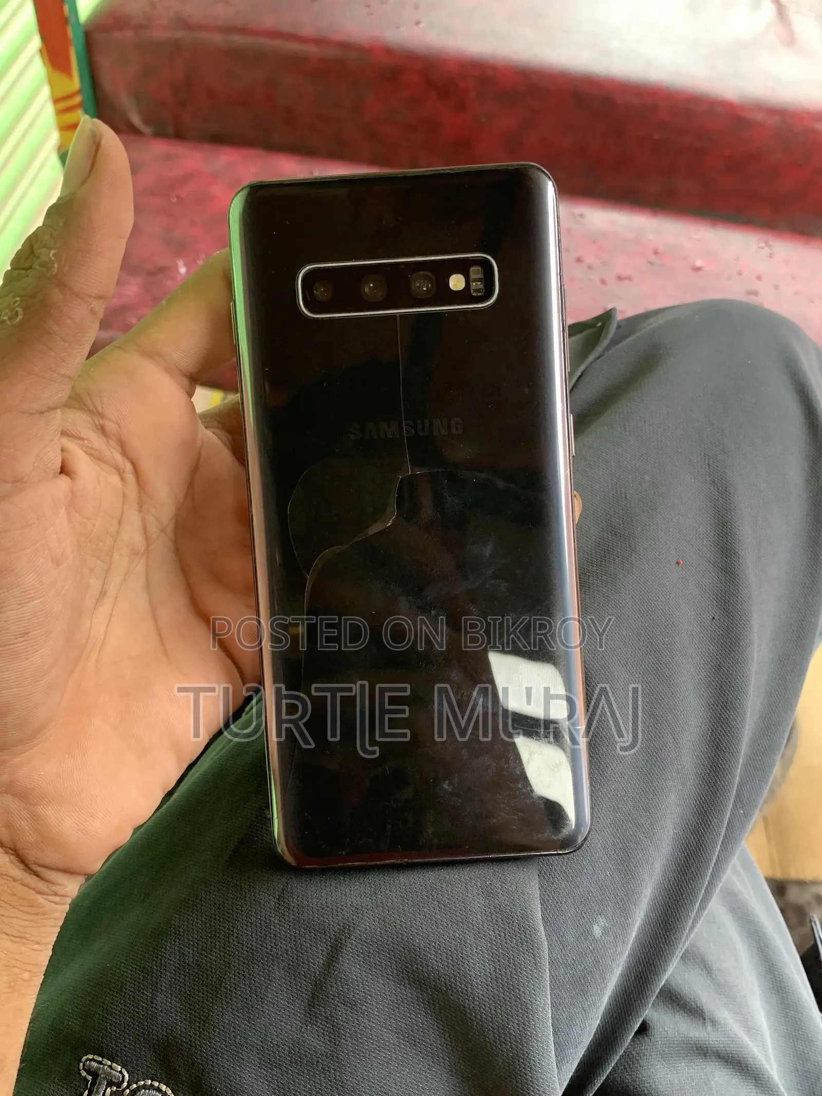 স্যামসাং গ্যালাক্সি এস১০ প্লাস ১২৮ জিবি কালো