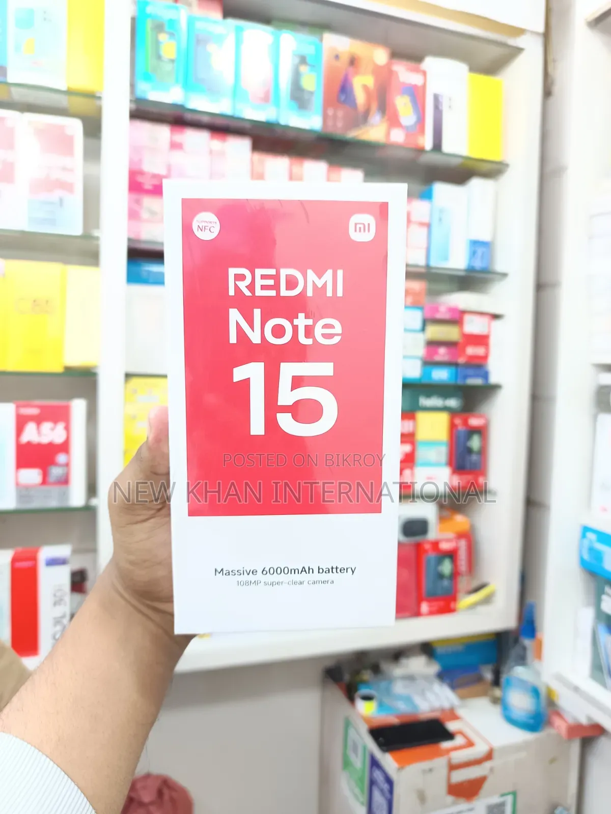 New Xiaomi Redmi Note 15 256 GB Black