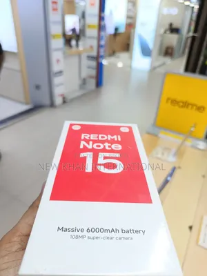 New Xiaomi Redmi Note 15 256 GB Black