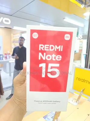 New Xiaomi Redmi Note 15 256 GB Black