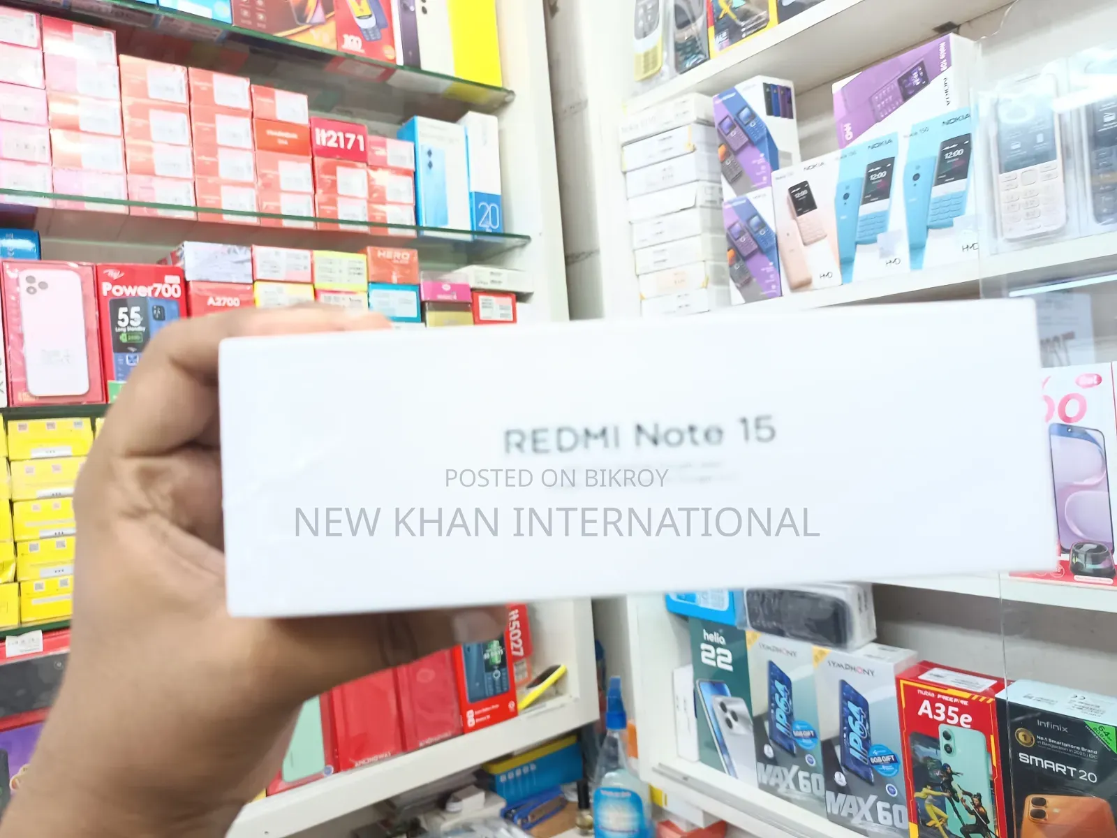 New Xiaomi Redmi Note 15 256 GB Black