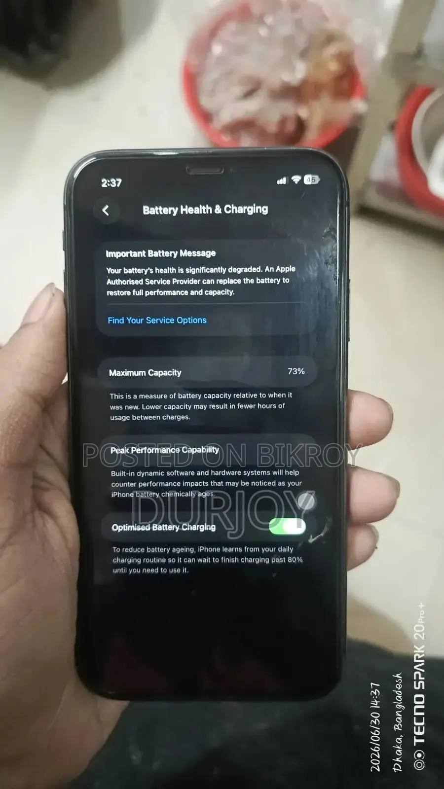 Apple iPhone 11 64 GB Black