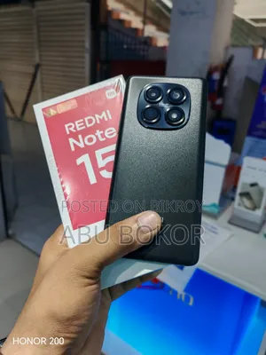 New Xiaomi Redmi Note 15 256 GB Black