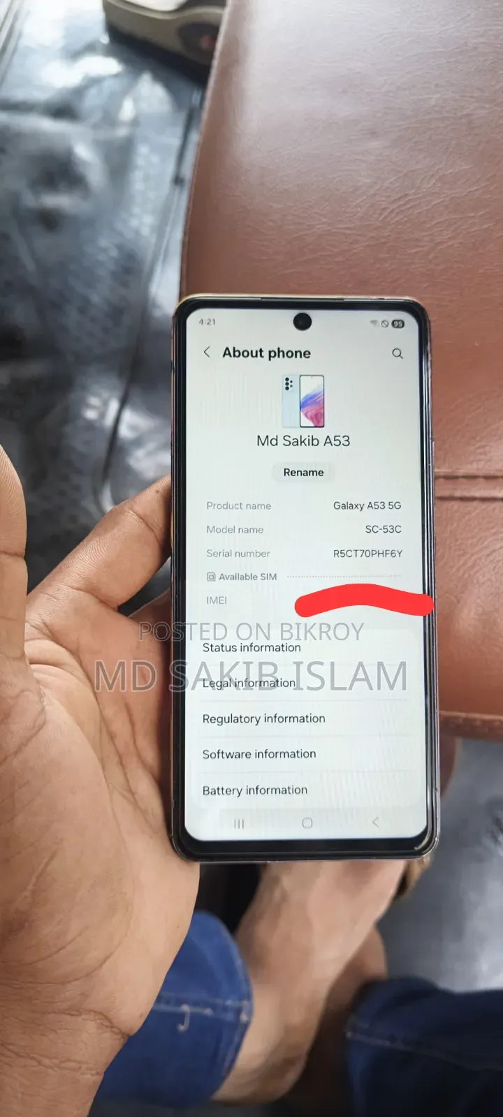 Samsung Galaxy A53 5G 128 GB Black
