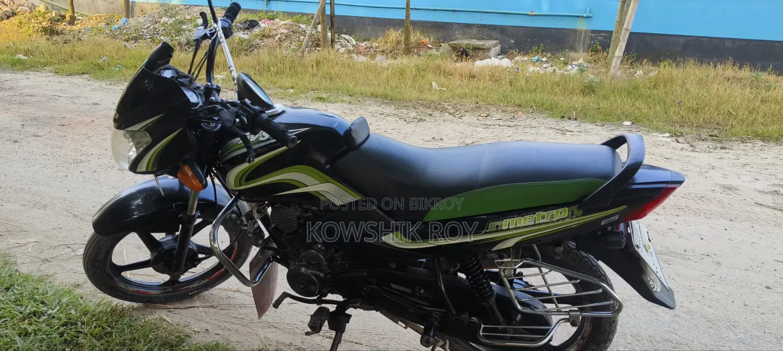 TVS Metro 2016 Green