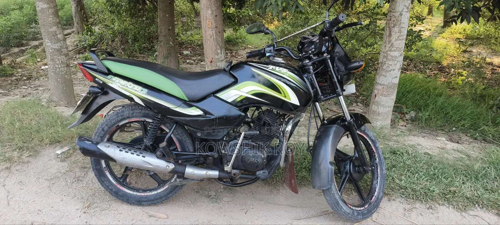 TVS Metro 2016 Green