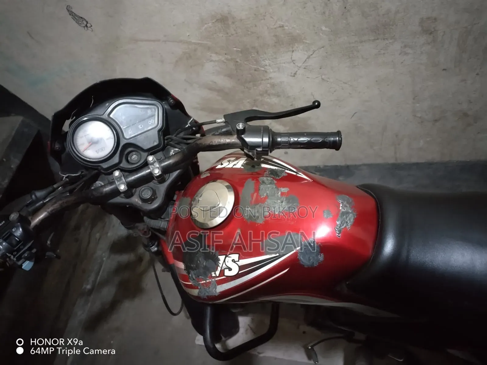 TVS Metro 2018 Red