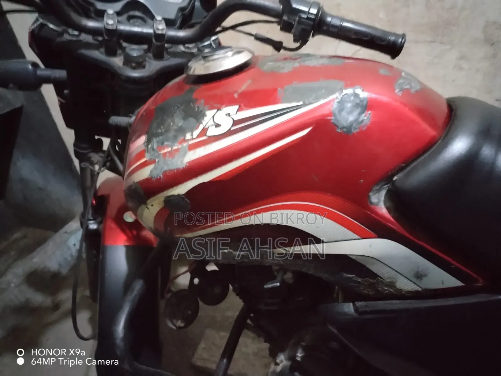 TVS Metro 2018 Red