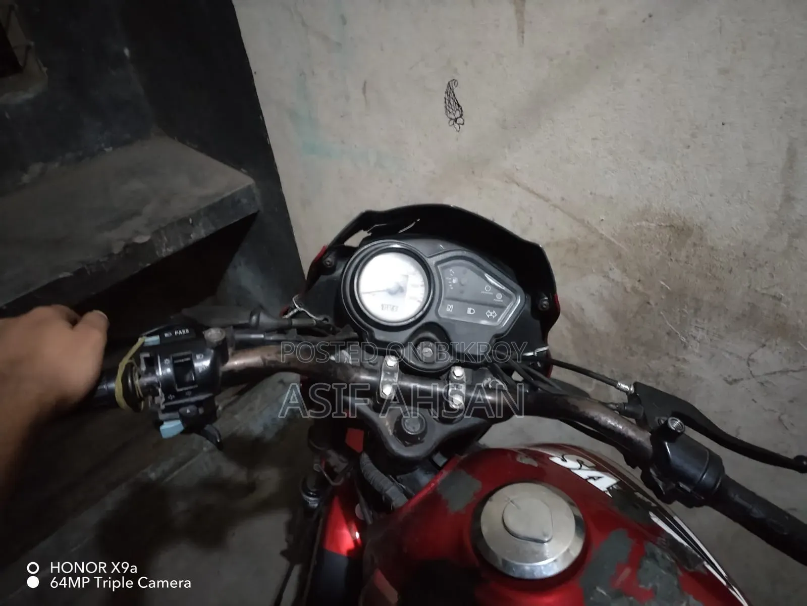TVS Metro 2018 Red