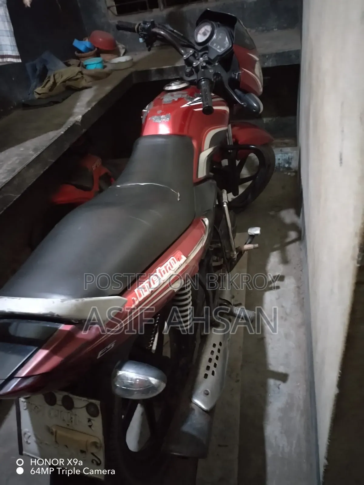 TVS Metro 2018 Red