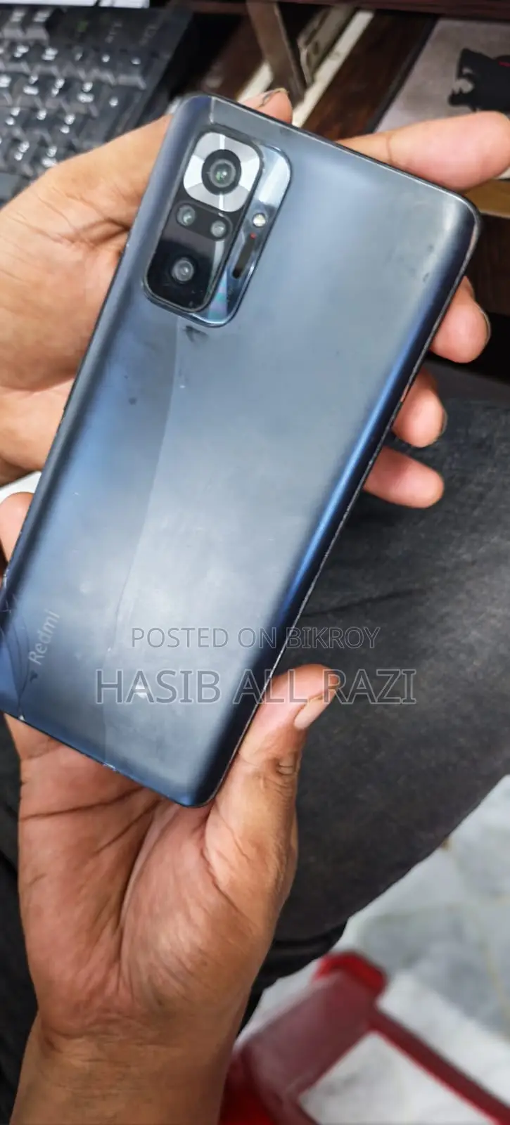 Xiaomi Redmi Note 10 Pro Max ১২৮ জিবি কালো