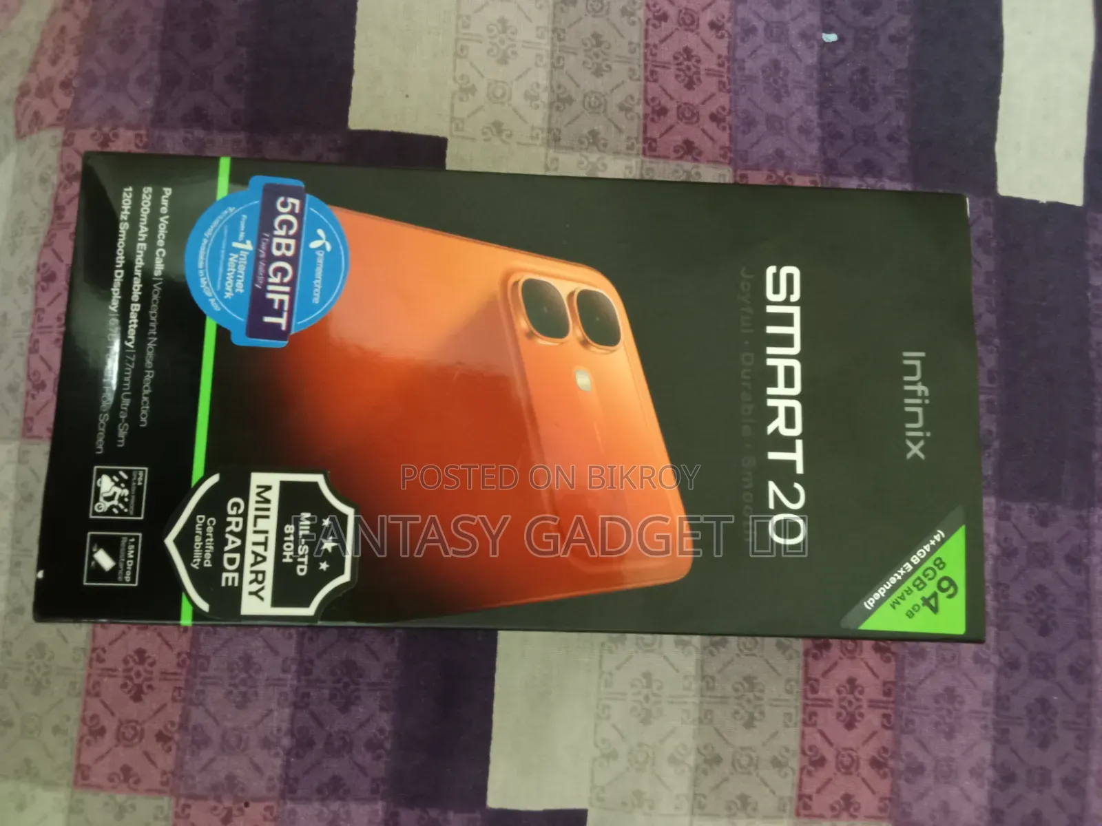 New Infinix Smart 20 64 GB Silver