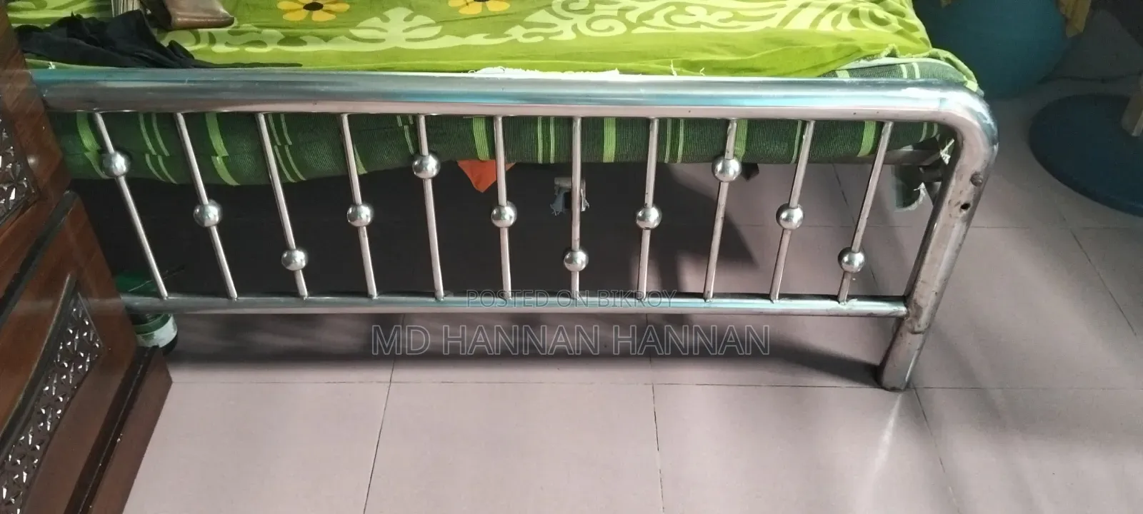 A Heavy Steel Bed for Sale