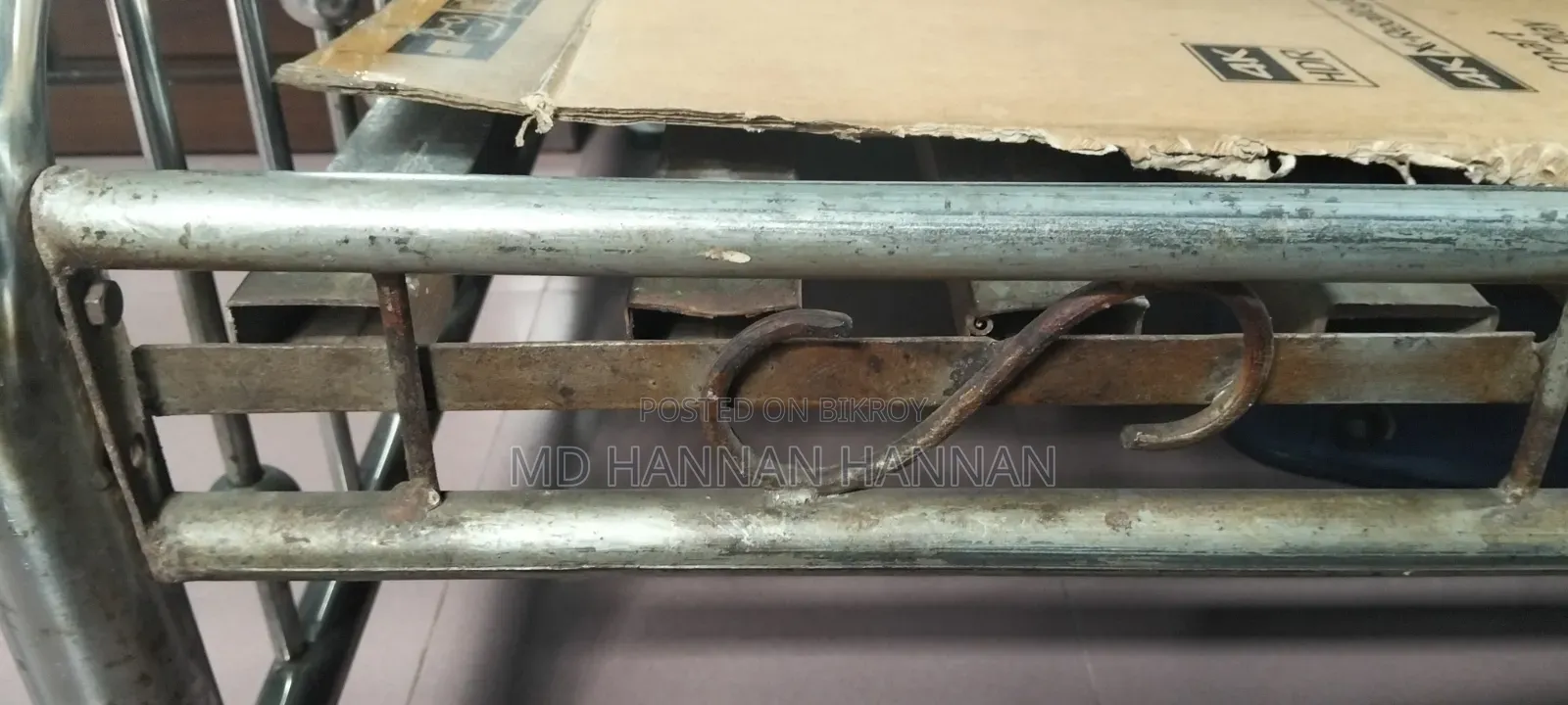 A Heavy Steel Bed for Sale