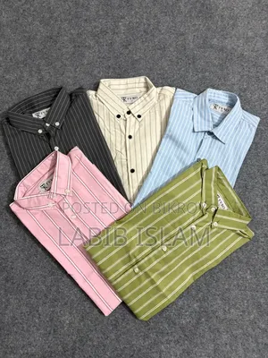 Premium Vertical Striped Casual Shirt for Men