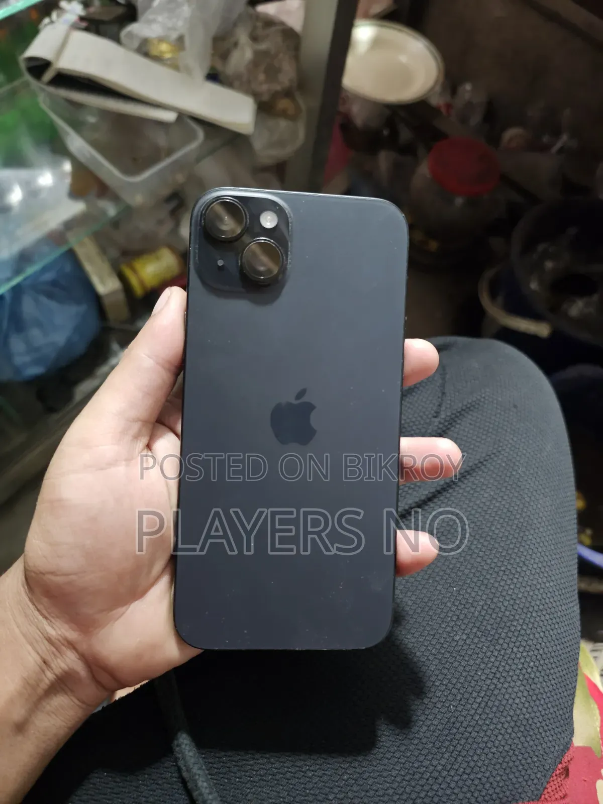 অ্যাপল আইফোন ১৫ প্লাস ২৫৬ জিবি ব্ল্যাক