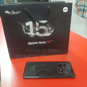 New Xiaomi Redmi Note 15 Pro 256 GB Black