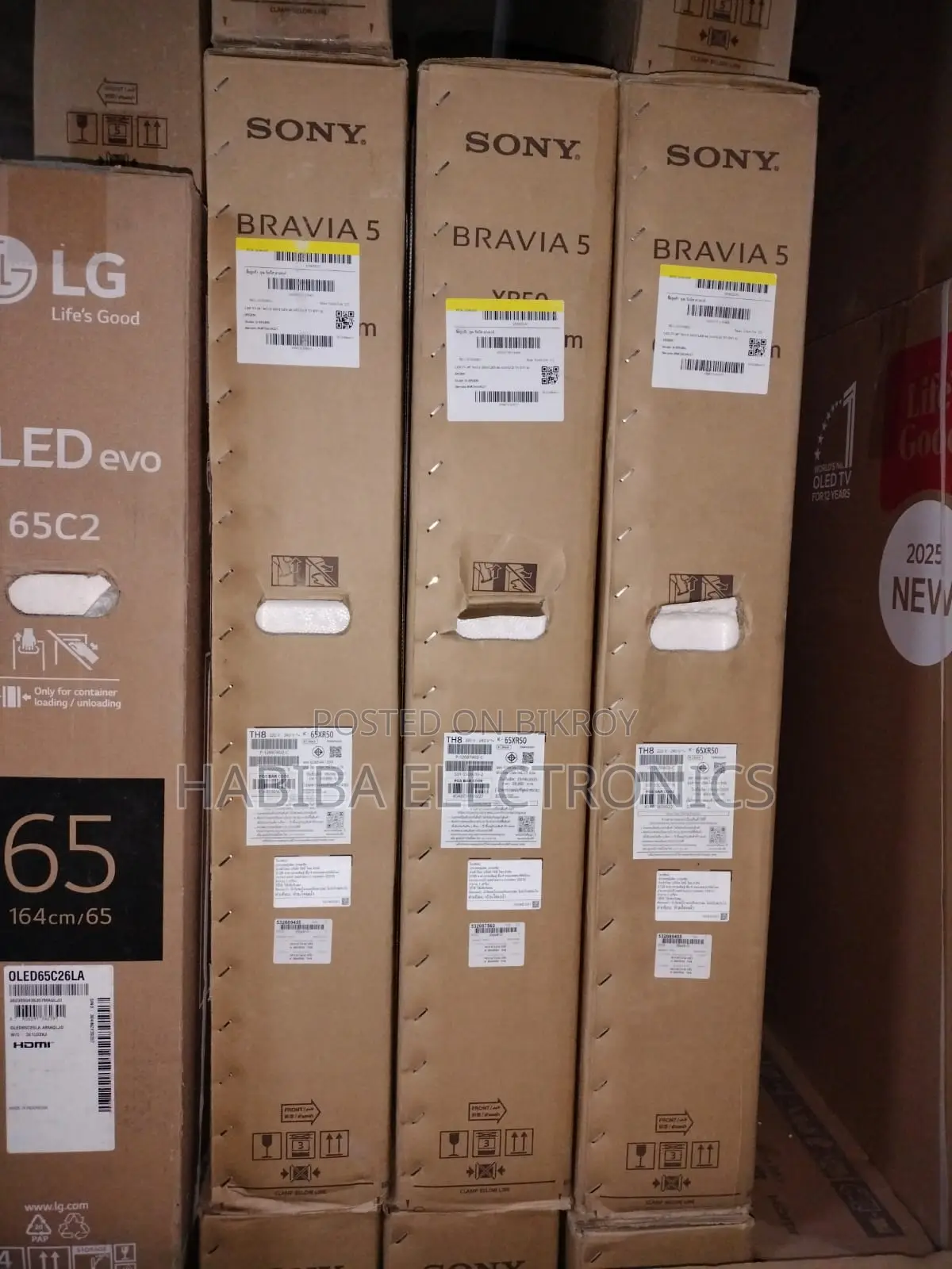 Sony Bravia 5 65" Xr50 Google Mini-Led Tv