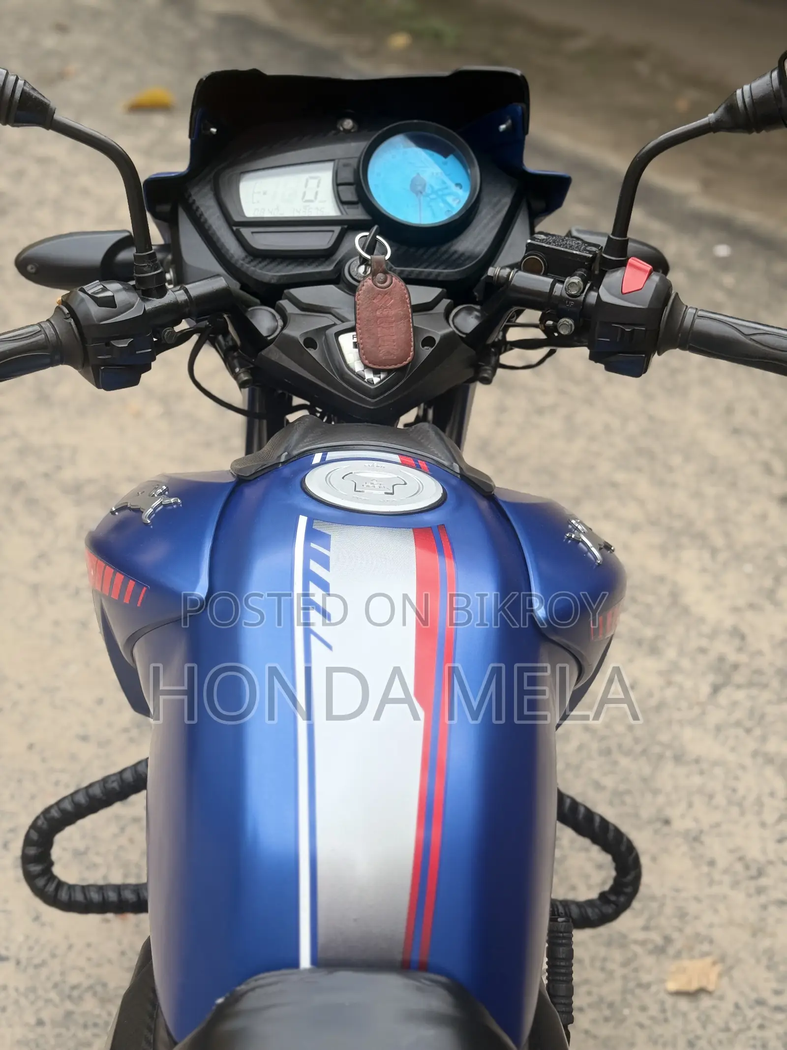 TVS Apache RTR 160 2V 2018 Blue