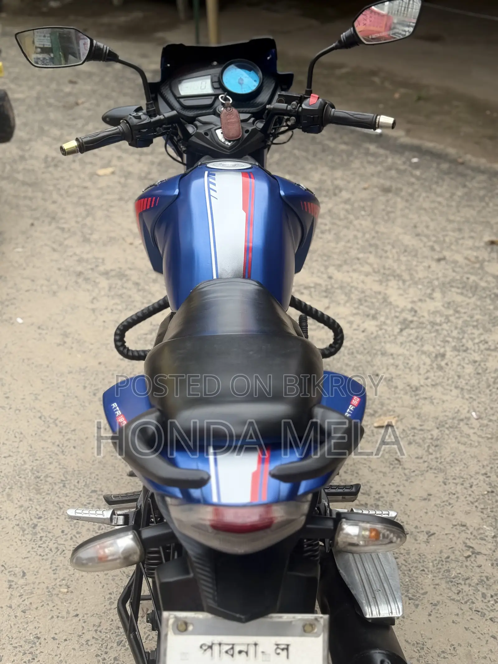 TVS Apache RTR 160 2V 2018 Blue