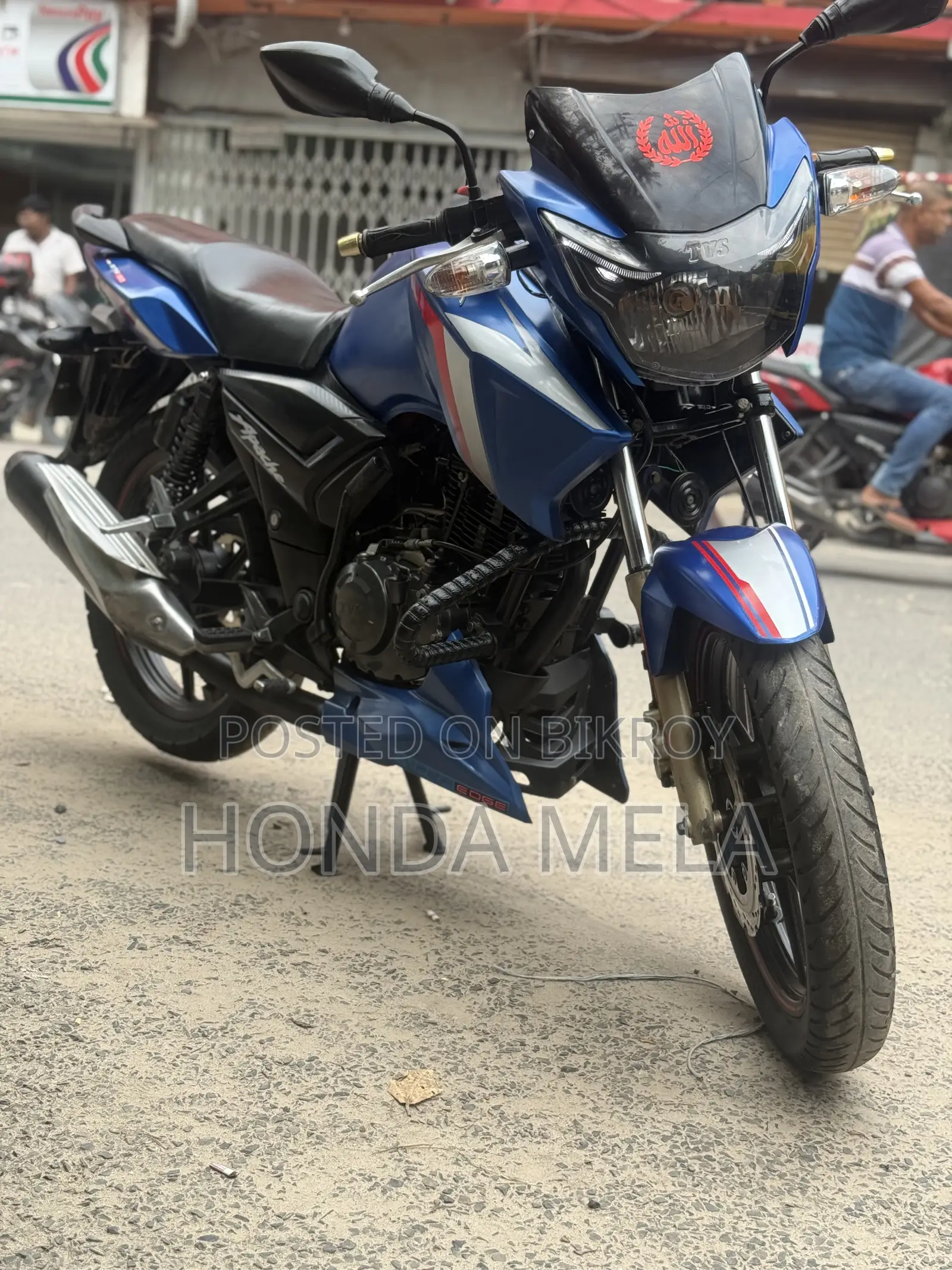 TVS Apache RTR 160 2V 2018 Blue