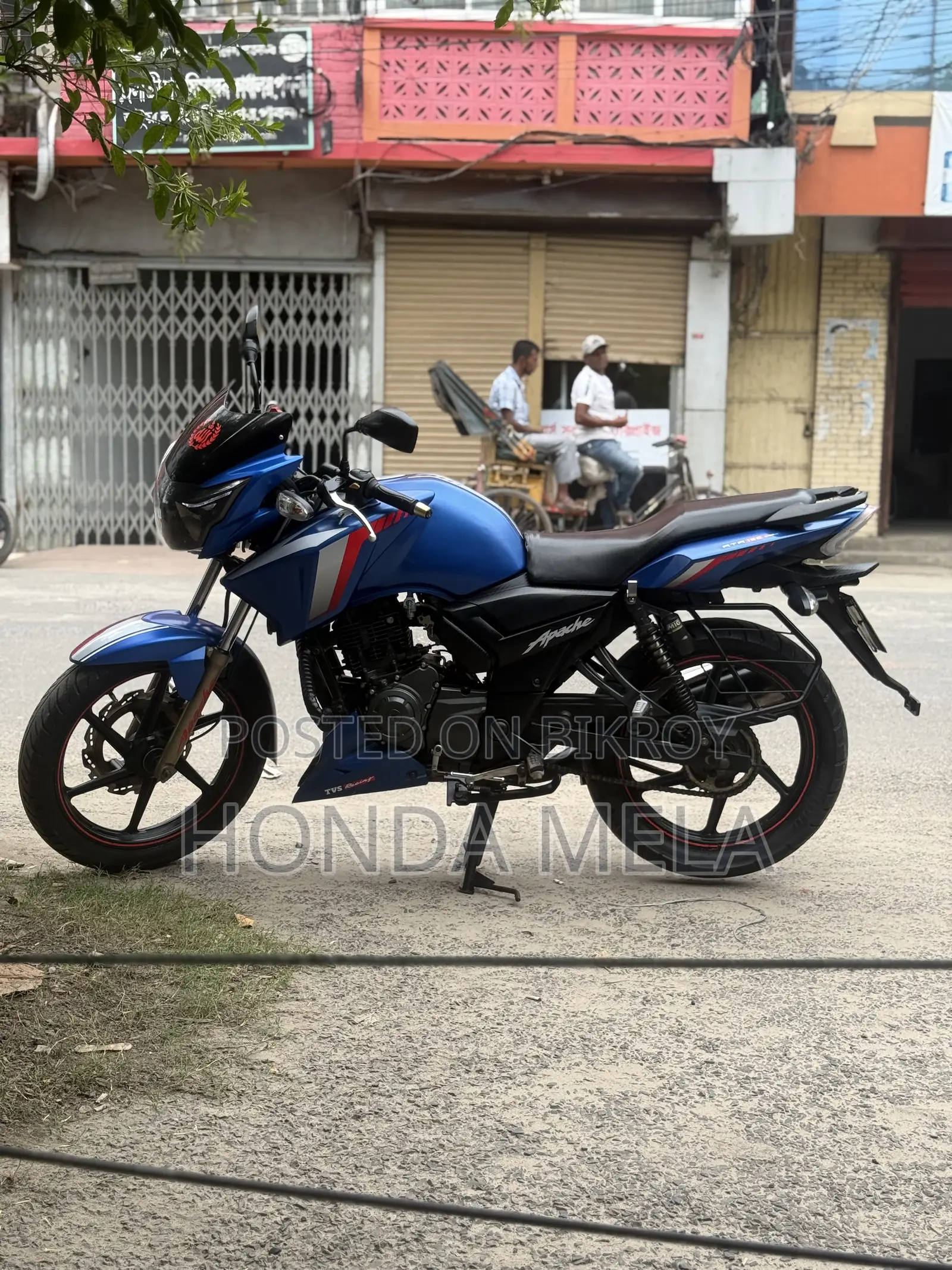 TVS Apache RTR 160 2V 2018 Blue