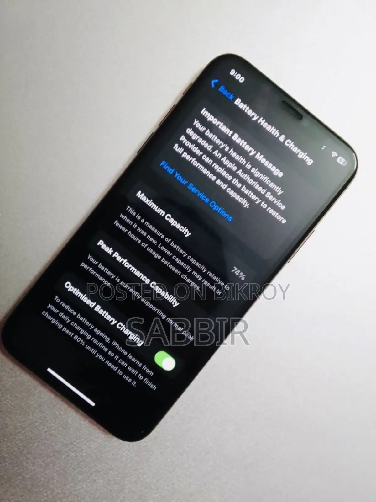 Apple iPhone XS 256 GB Gold