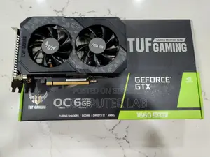 আসুস Tuf Gaming GTX-1660 Super 6gb Oc Edition পাবেন Warranty