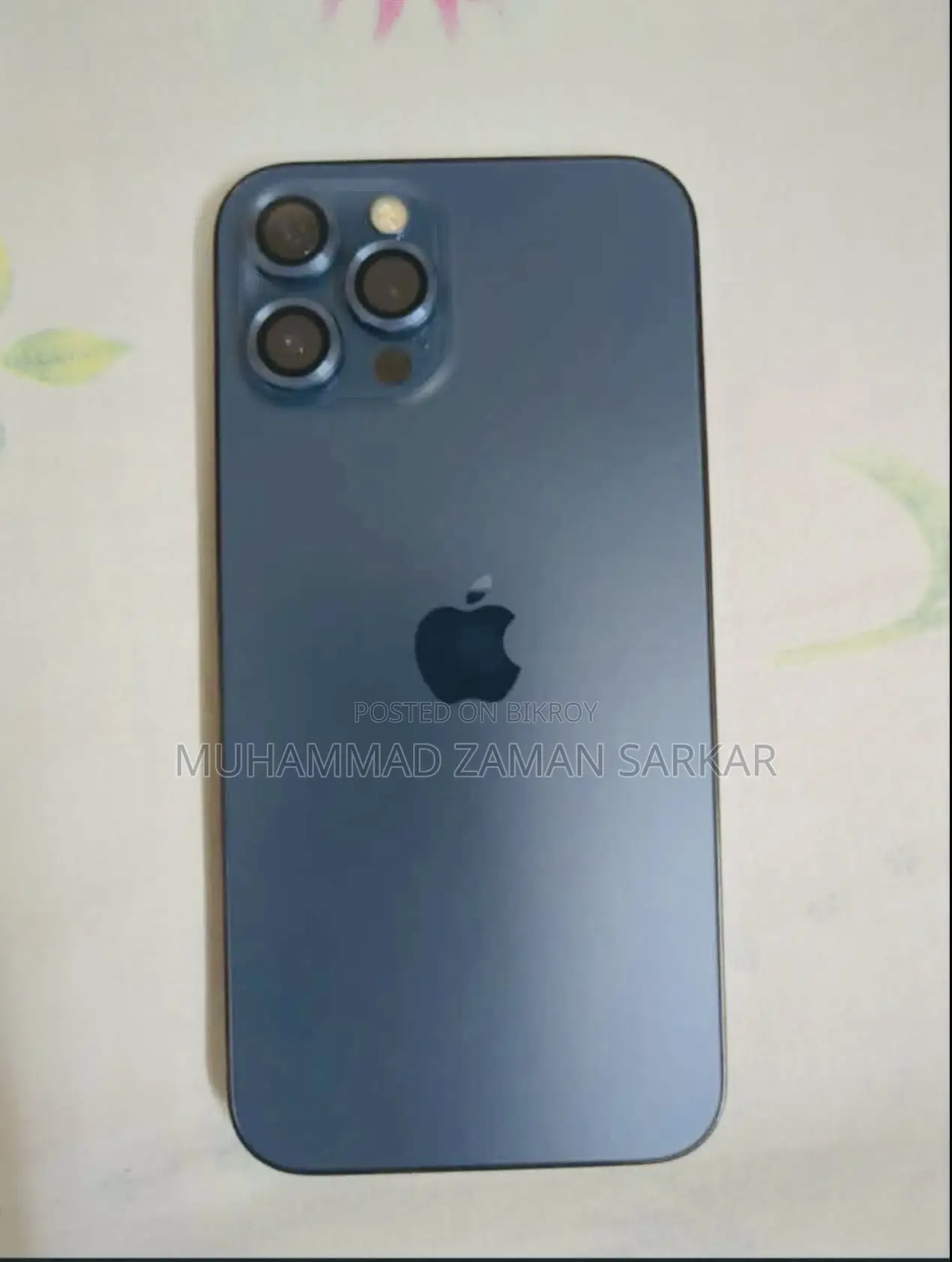 অ্যাপল আইফোন ১২ প্রো ম্যাক্স ১২৮ জিবি ব্লু