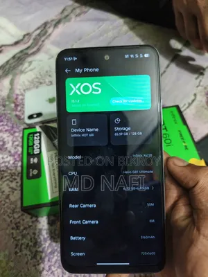 Infinix Hot 60i 128 GB Silver