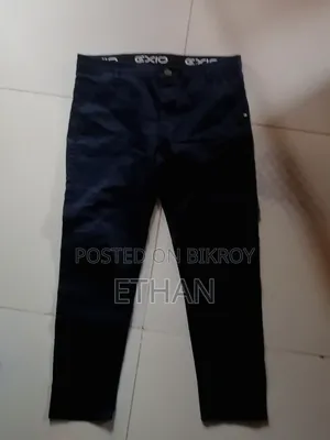 Easy+ Premium Men's Navy Blue Pant | Excellent Condition | Size L