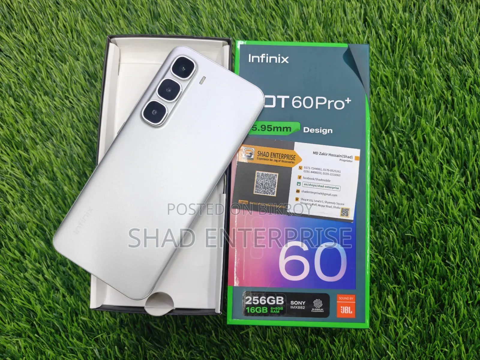 Infinix Hot 60 Pro+ 256 GB Silver