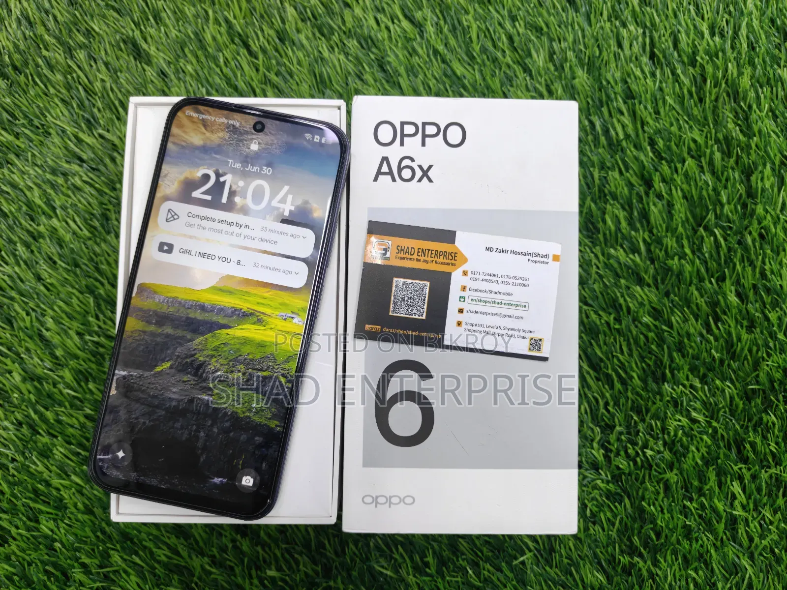 Oppo A6x 64 GB Black