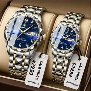 Binbond Luxury Fashion Couple Watch Set – Him Her