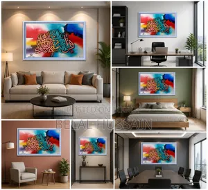 Calligraphy Painting Acrylic on Canvas