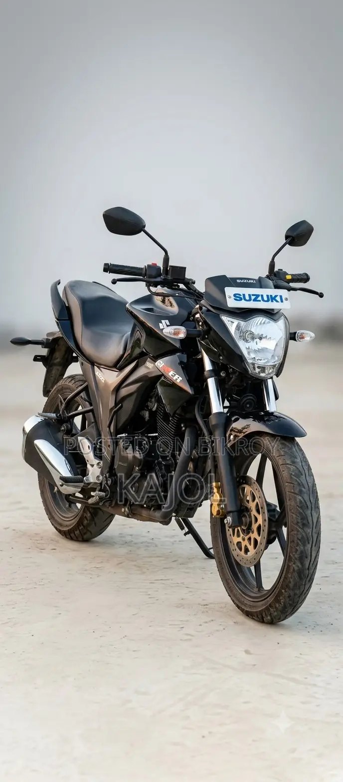 Suzuki Gixxer Monotone 2022 Black