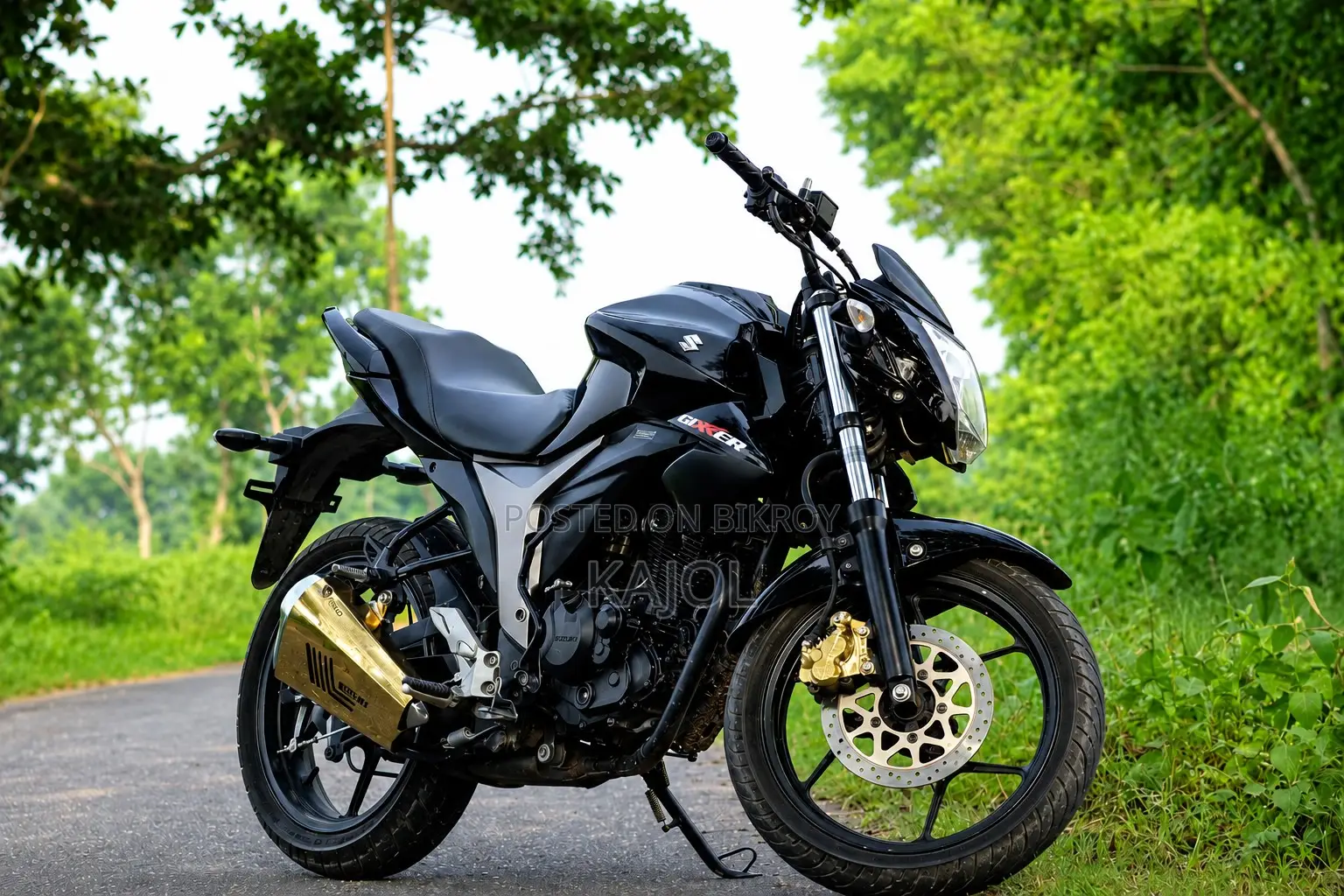 Suzuki Gixxer Monotone 2022 Black