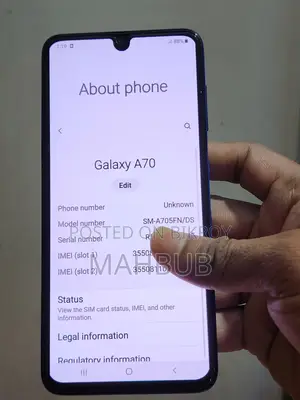 Samsung Galaxy A70 128 GB Blue