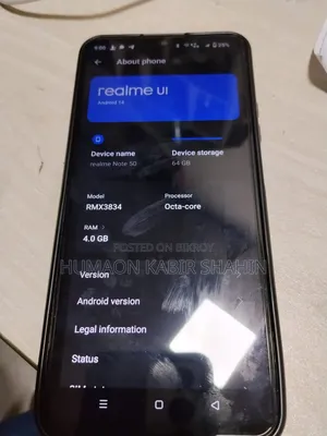 Realme Note 50 64 GB Black