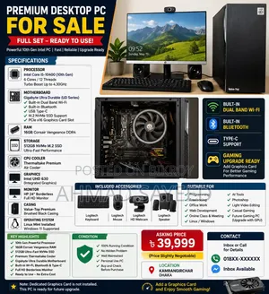 Desktop Computer Gigabyte 18GB Intel Core I5 SSD 640GB