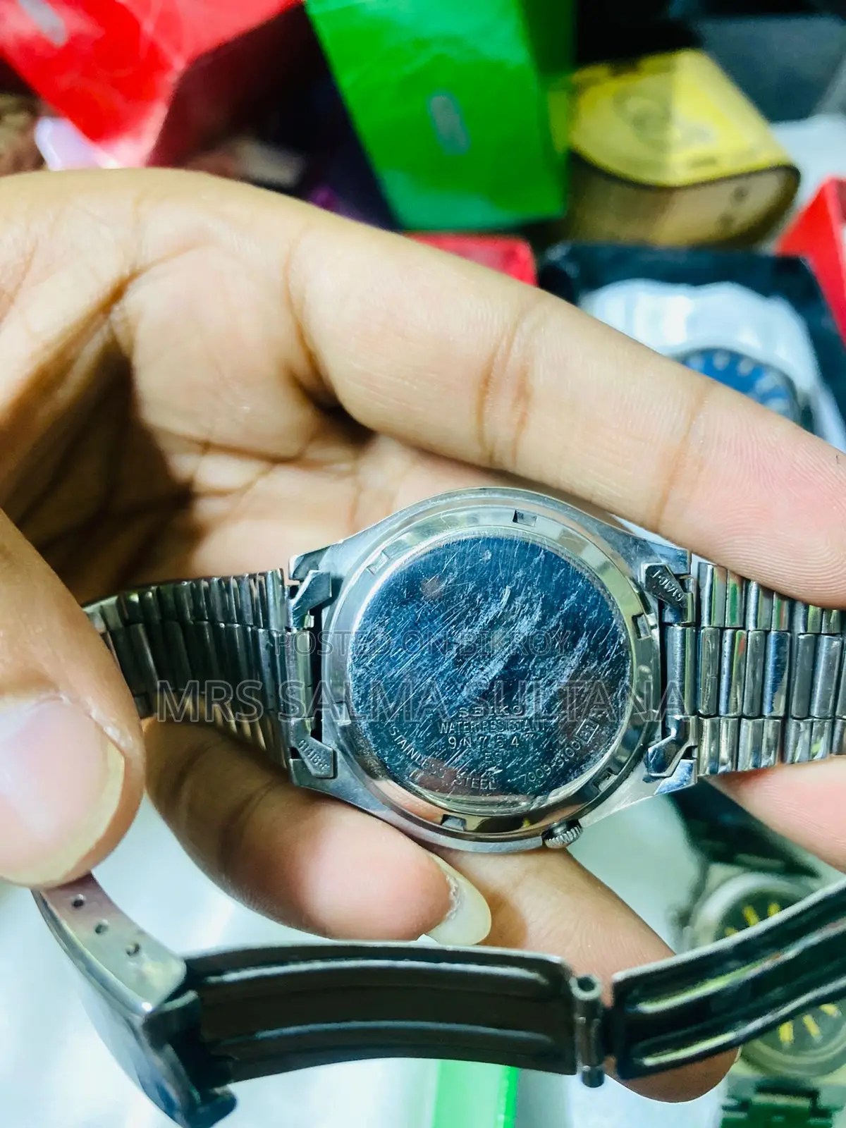 Seiko 5 Automatic Vintage Watch for Men Collectable Item