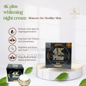 4K Plus 5x Whitening Night Cream