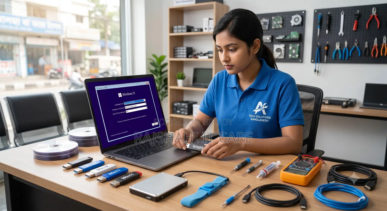 Fresh Installation of Windows 10 or 11 Professional Installation Service